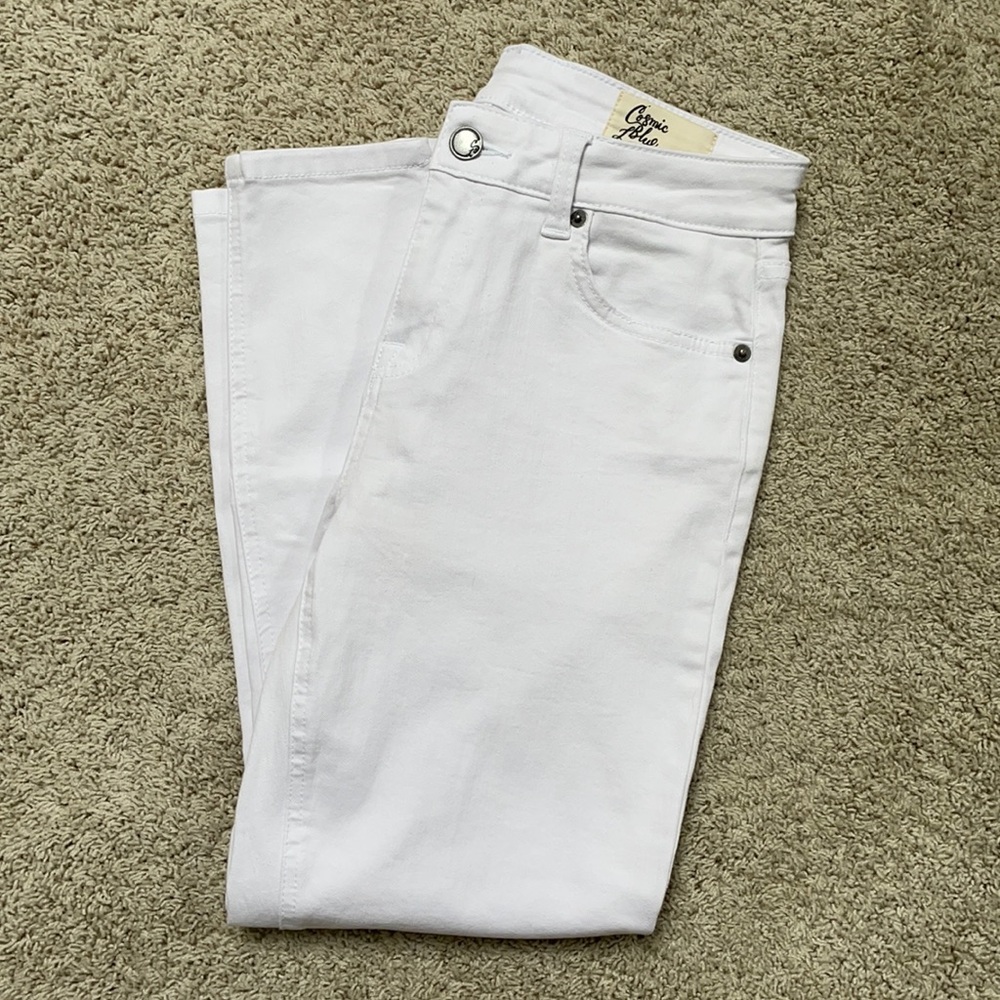 White jeans